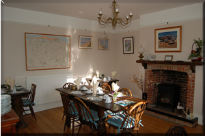 Picture of the breakfast room